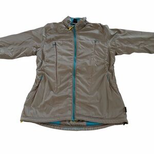 🔥 Helly Hansen Women’s Performance Jacket M | Gray w/ Bright Blue Lining